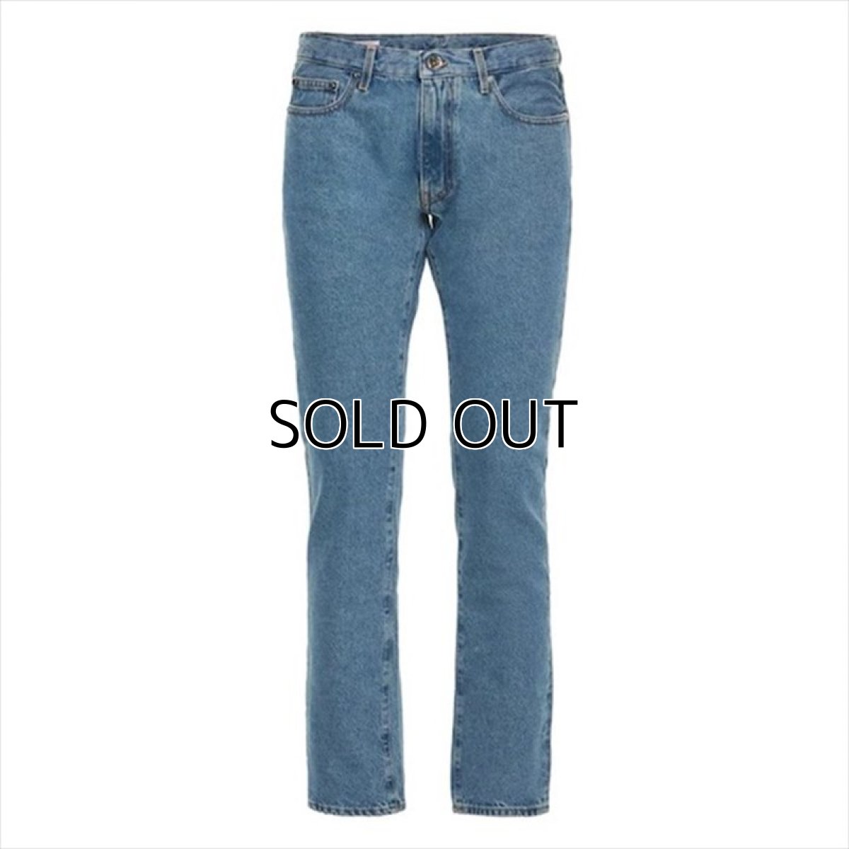 画像2: OFF-WHITE Diag Tab Slim Jeans (2)