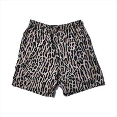 画像1: MINEDENIM x WACKO MARIA Hawaian Shorts (レオパードハワイアンショーツ) (1)