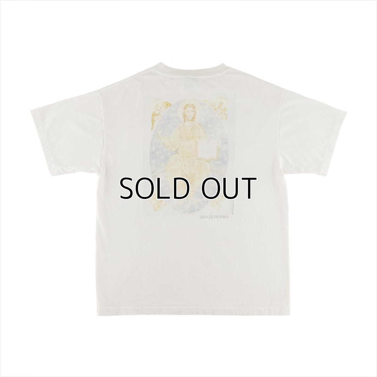 画像2: ©SAINT Mxxxxxx S/S T-Shirt Holy Mother White (Tシャツ) (2)