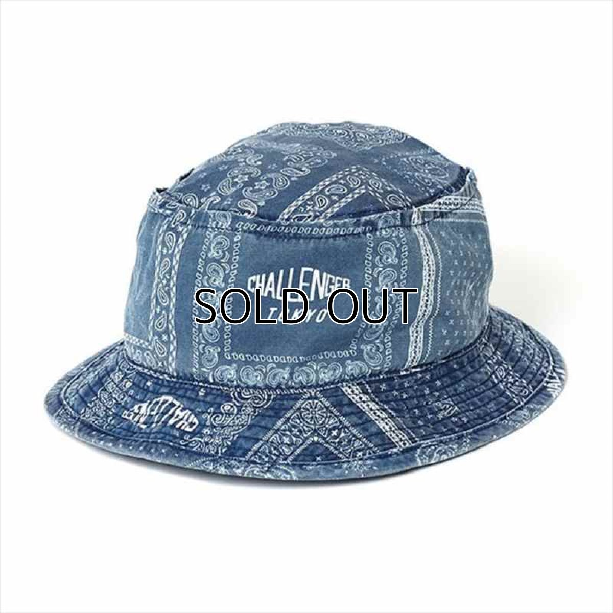 画像1: CHALLENGER Bandana Bucket Hat (バケットハット) (1)