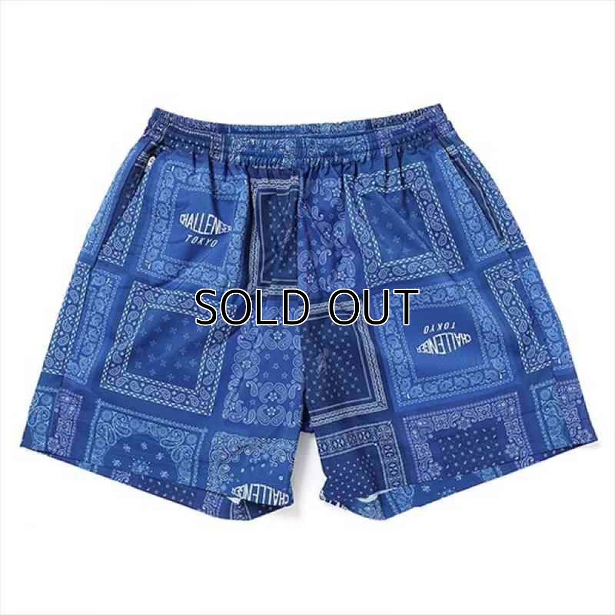 画像1: CHALLENGER Bandana Shorts (ショーツ) (1)