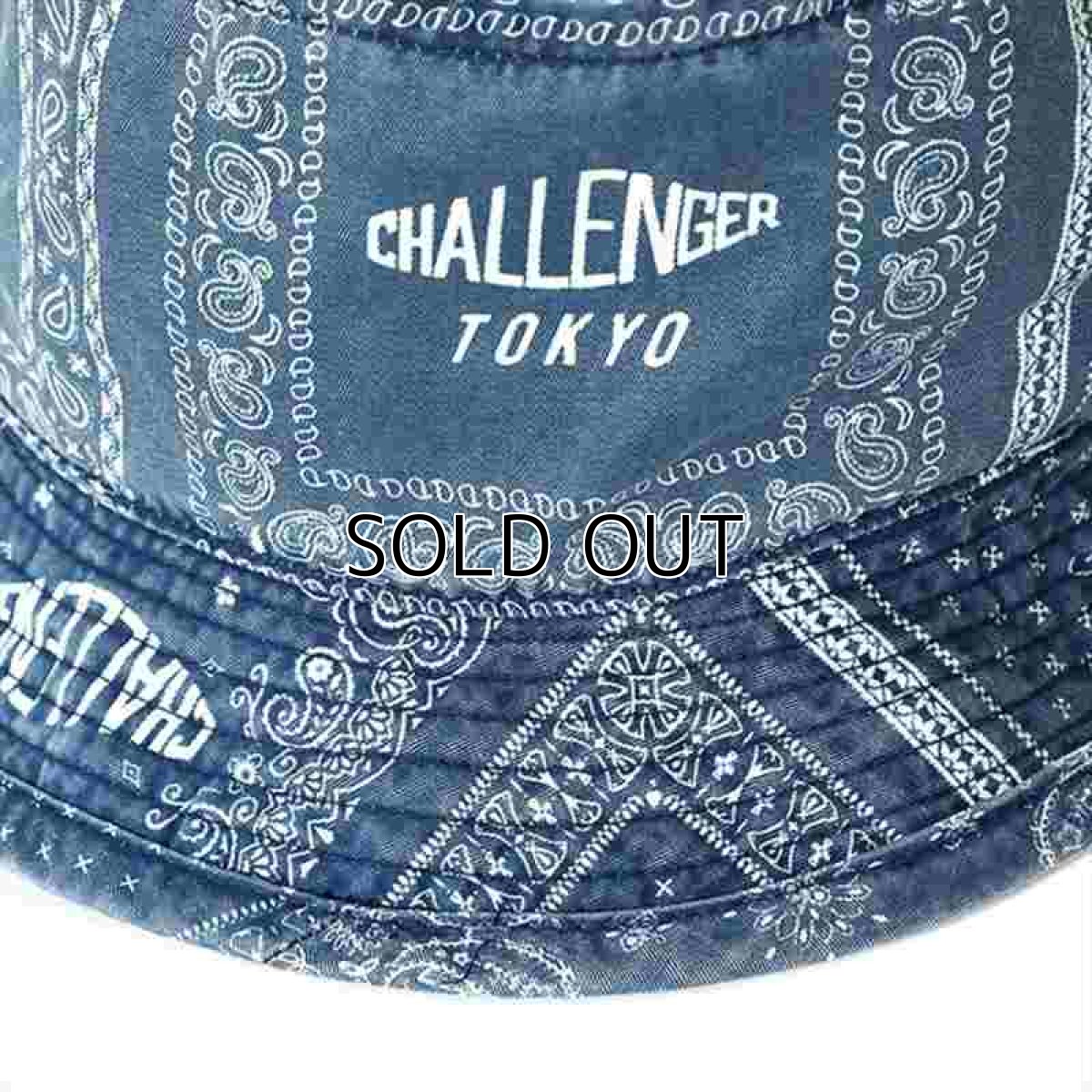 画像3: CHALLENGER Bandana Bucket Hat (バケットハット) (3)