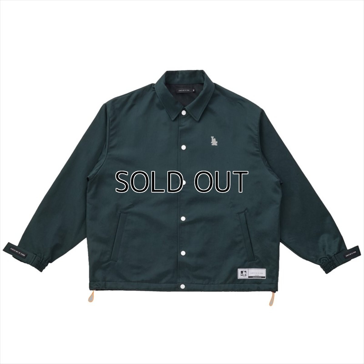 画像1: ALWAYS OUT OF STOCK x Los Angeles Dodgers Coach Jacket (1)