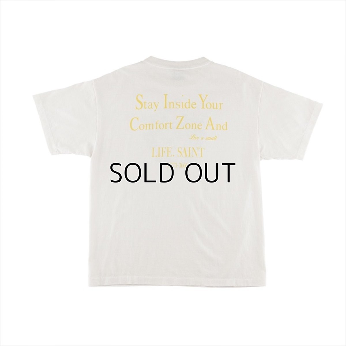 画像2: ©SAINT Mxxxxxx S/S T-Shirt Baby White (Tシャツ) (2)