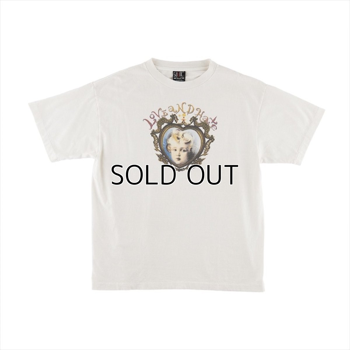 画像1: ©SAINT Mxxxxxx S/S T-Shirt Baby White (Tシャツ) (1)