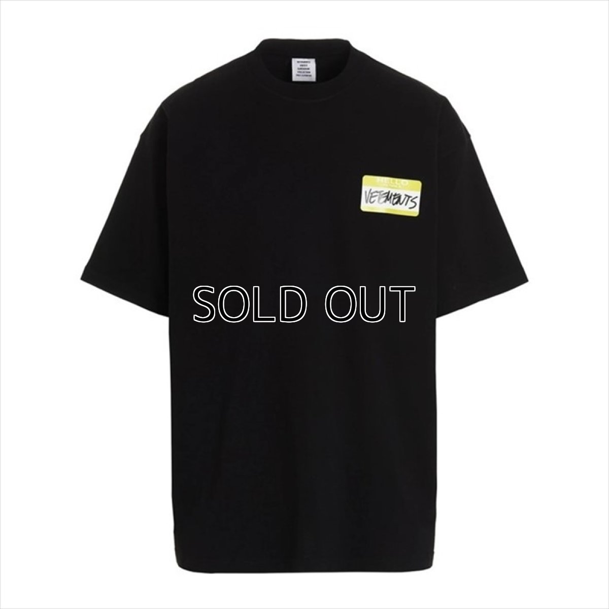 画像2: VETEMENTS My Name Is VETEMENTS T-Shirt (Tシャツ) (2)