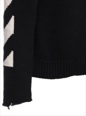 画像4: OFF-WHITE Diag Knit Crewneck Sweater (4)