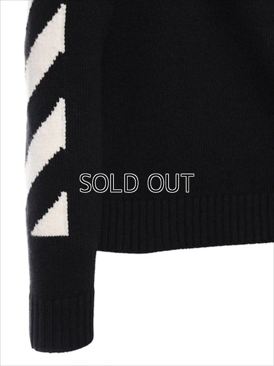 画像3: OFF-WHITE Diag Knit Crewneck Sweater (3)