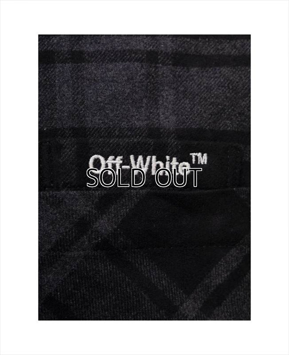 画像3: OFF-WHITE Arrow Flannel Shirt (3)
