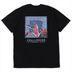 画像1: CHALLENGER Rose Bandana Tee (Tシャツ) (1)