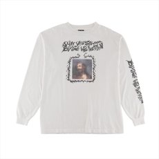 画像1: ©SAINT Mxxxxxx L/S T-Shirt Satan White (ロングスリーブTシャツ) (1)