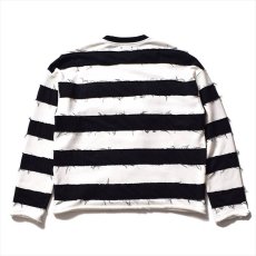 画像2: MINEDENIM Bold Denim Border Crew Neck Pullover Sweat (スウェット) (2)