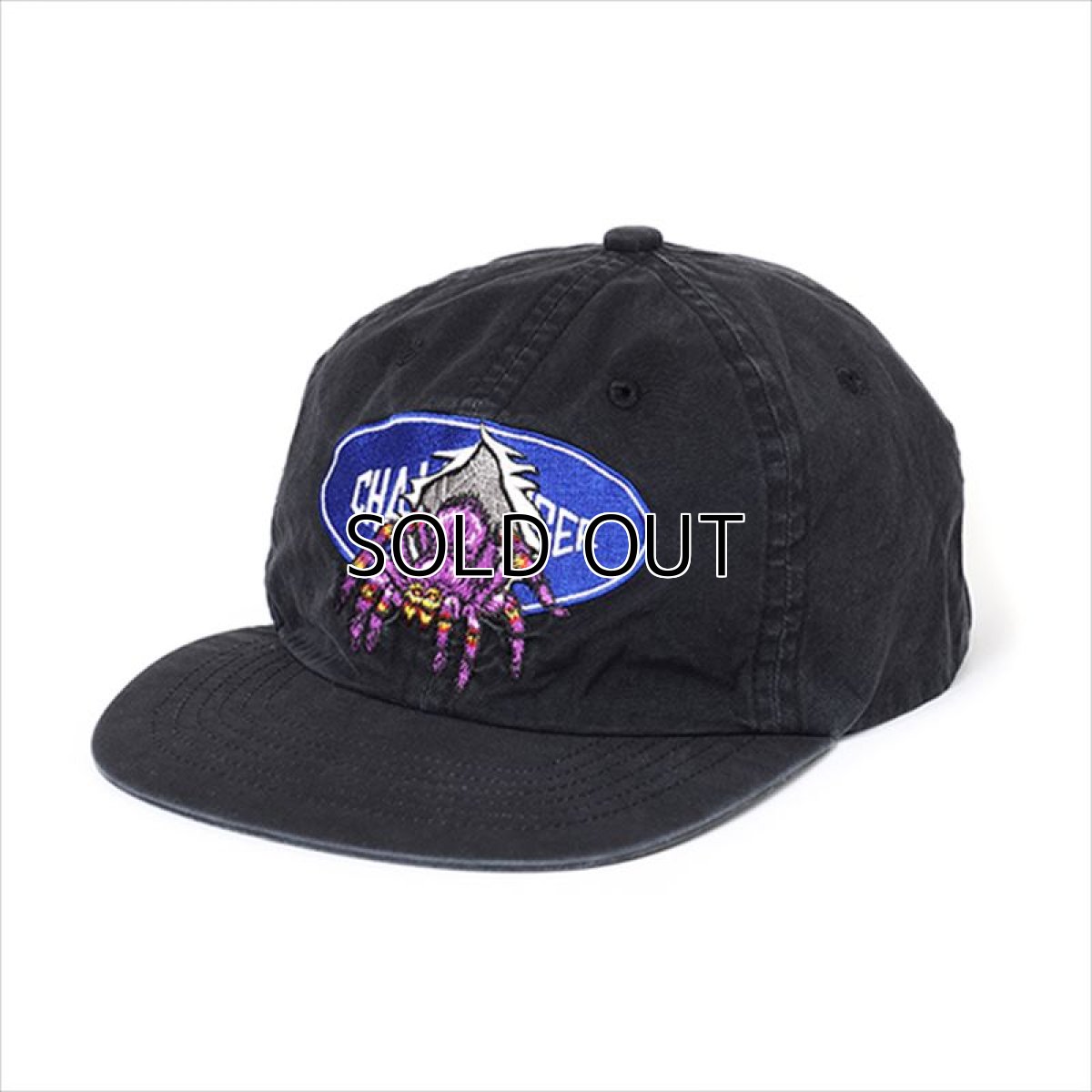 画像1: CHALLENGER Logo Spider Cap (キャップ) (1)