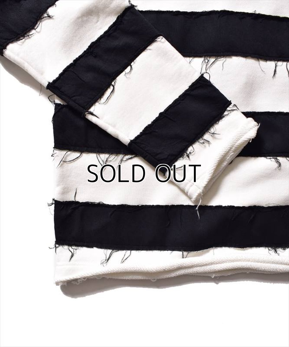 画像4: MINEDENIM Bold Denim Border Crew Neck Pullover Sweat (スウェット) (4)