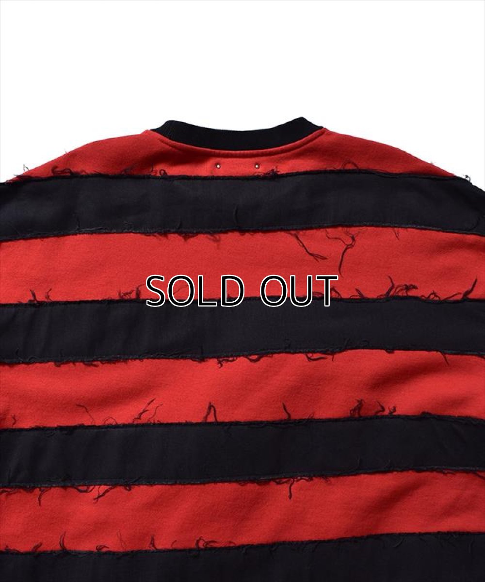 画像6: MINEDENIM Bold Denim Border Crew Neck Pullover Sweat (スウェット) (6)