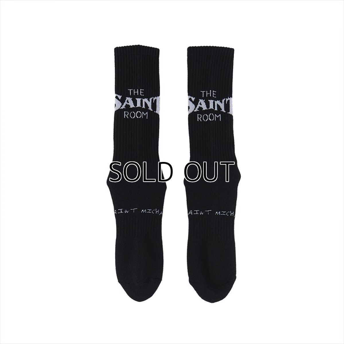 画像2: ©SAINT Mxxxxxx x SHERMER ACADEMY Socks Saint Room Black (ソックス) (2)