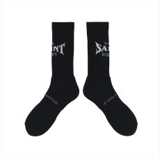 画像1: ©SAINT Mxxxxxx x SHERMER ACADEMY Socks Saint Room Black (ソックス) (1)