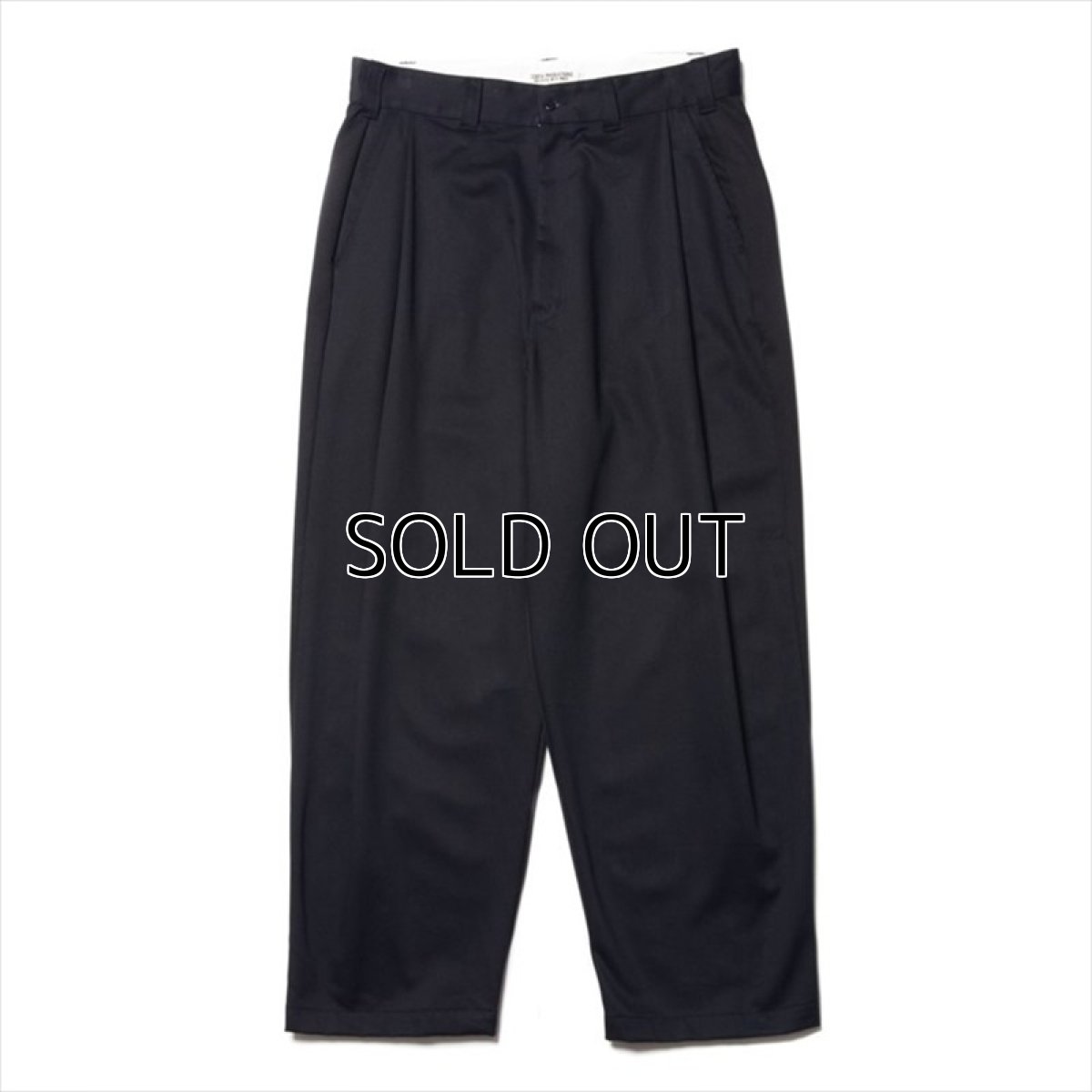 画像1: COOTIE PRODUCTIONS C/R Twill Raza 1 Tuck Trousers (1タックトラウザーズ) (1)