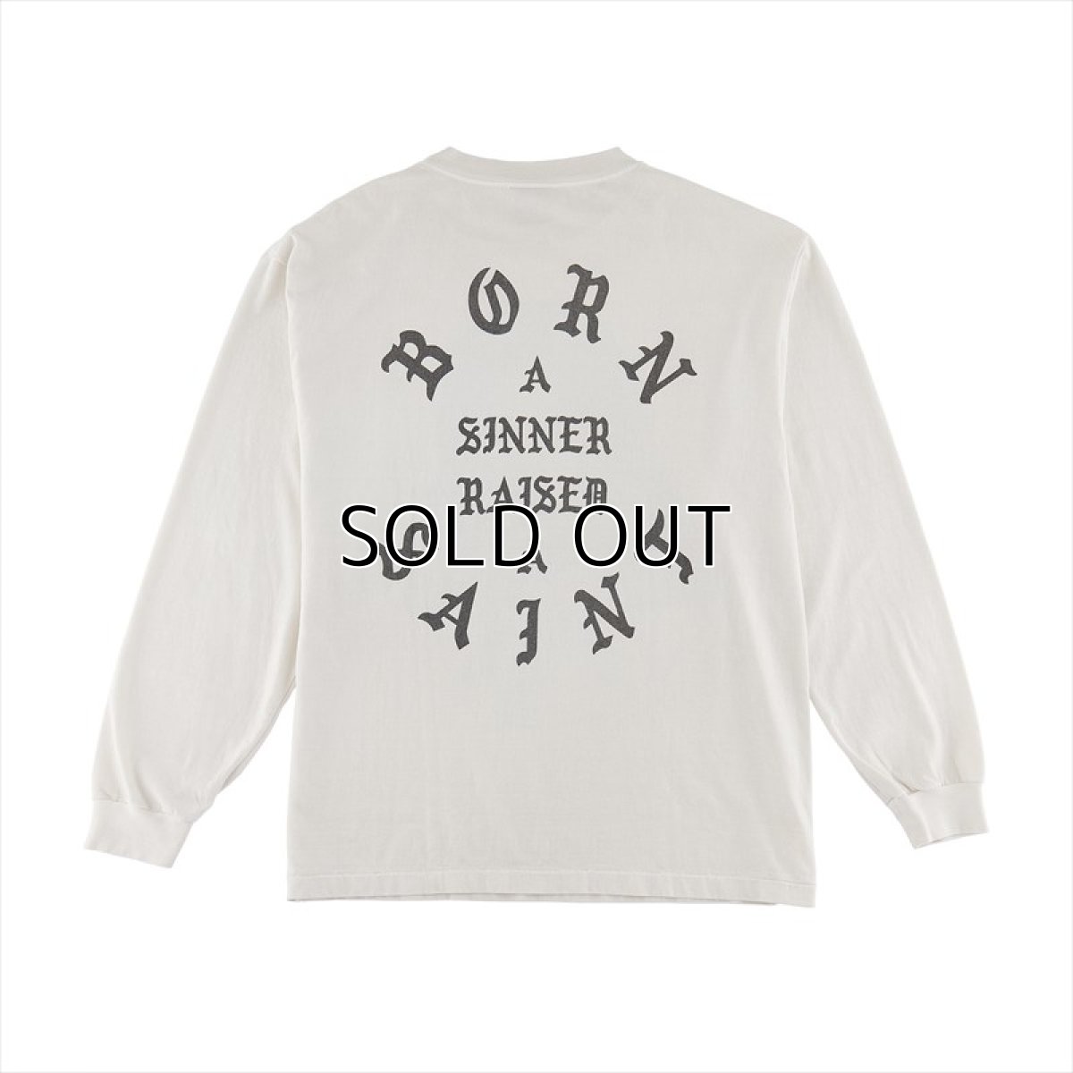 画像2: ©SAINT Mxxxxxx x BORN X RAISED L/S T-Shirt Clown White (ロングスリーブTシャツ) (2)