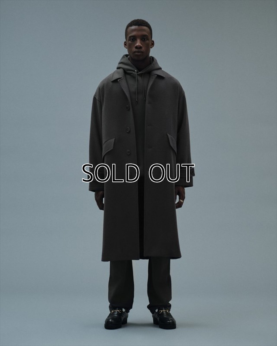 画像2: COOTIE PRODUCTIONS Inlay Sweat 1 Tuck Easy Pants (1タックイージーパンツ) (2)