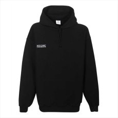 画像1: VETEMENTS All Black Inside Out Hoodie (パーカー) (1)