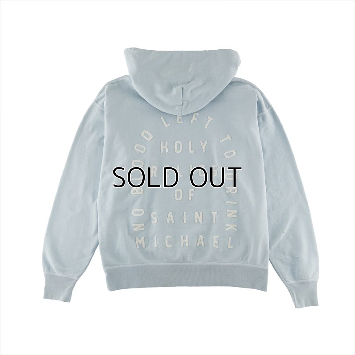 画像2: ©SAINT Mxxxxxx Hoodie Felt Blue (パーカー) (2)
