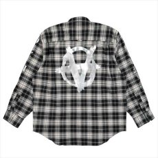 画像2: VETEMENTS Double Anarchy Logo Flannel Shirt (チェックシャツ) (2)