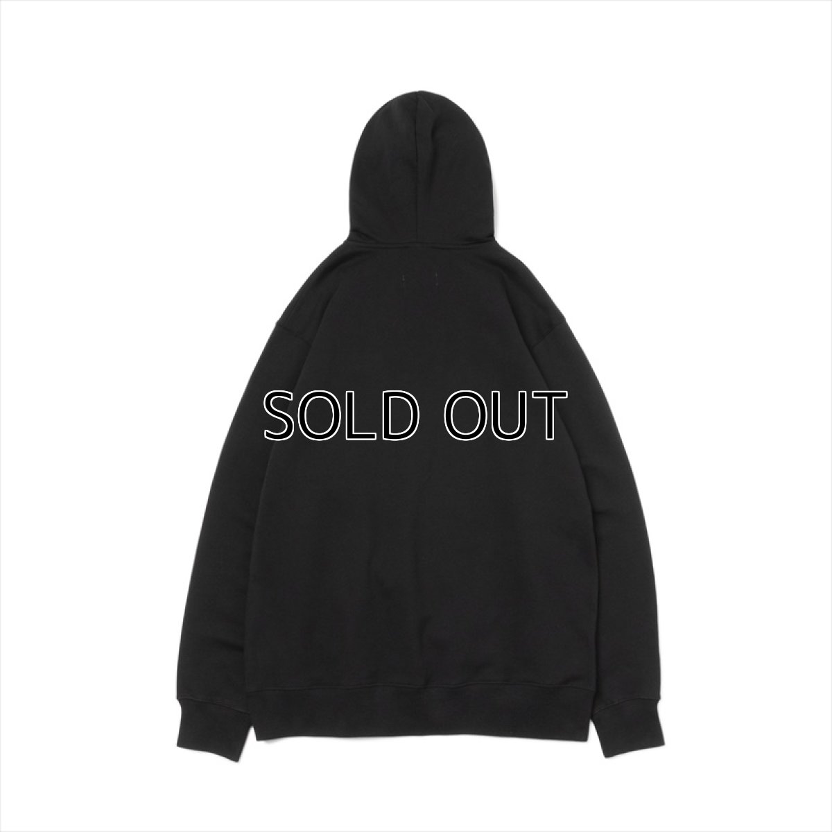 画像2: YOHJI YAMAMOTO x NEW ERA Sweat Pullover Hoodie 2022AW YY Label Logo (2)