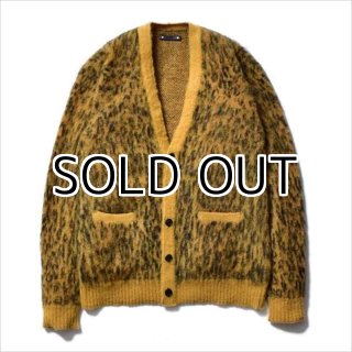 マインデニムKid Mohair Argyle Washed カーディガン MINEDENIM (マインデニム ) Kid Mohair Argyle Washed Knit Long