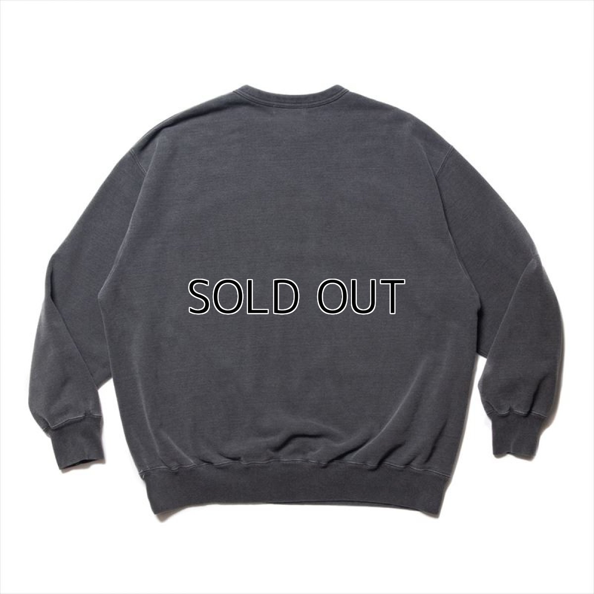 画像2: COOTIE PRODUCTIONS Pigment Dyed Sweat Crew (スウェット) (2)