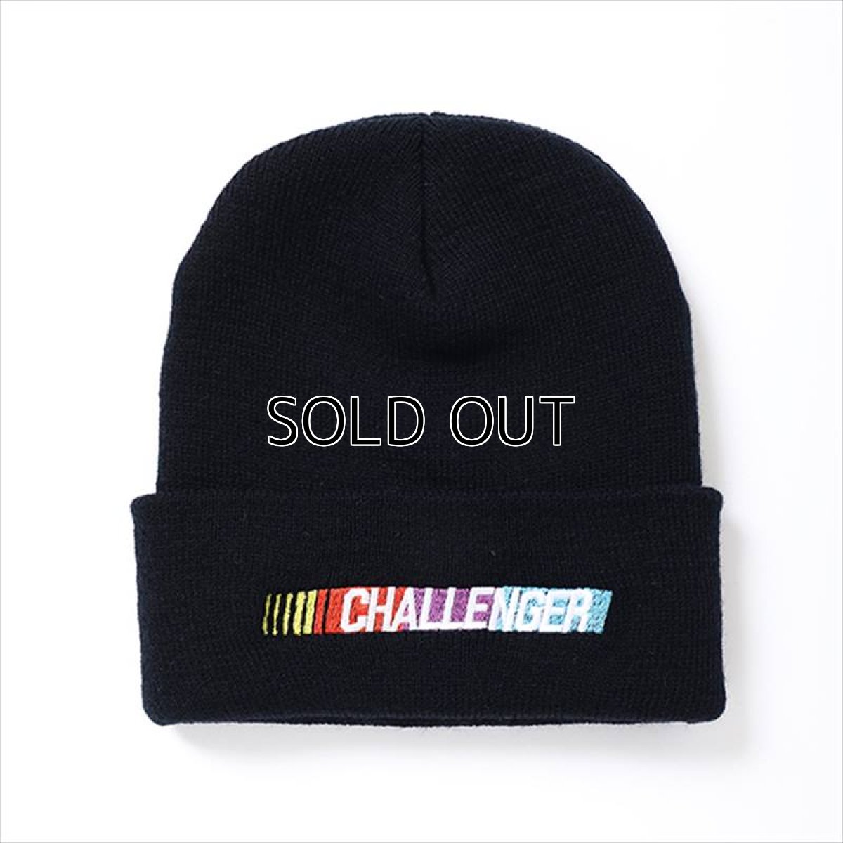 画像1: CHALLENGER National Racing Knit Cap (ニットキャップ) (1)