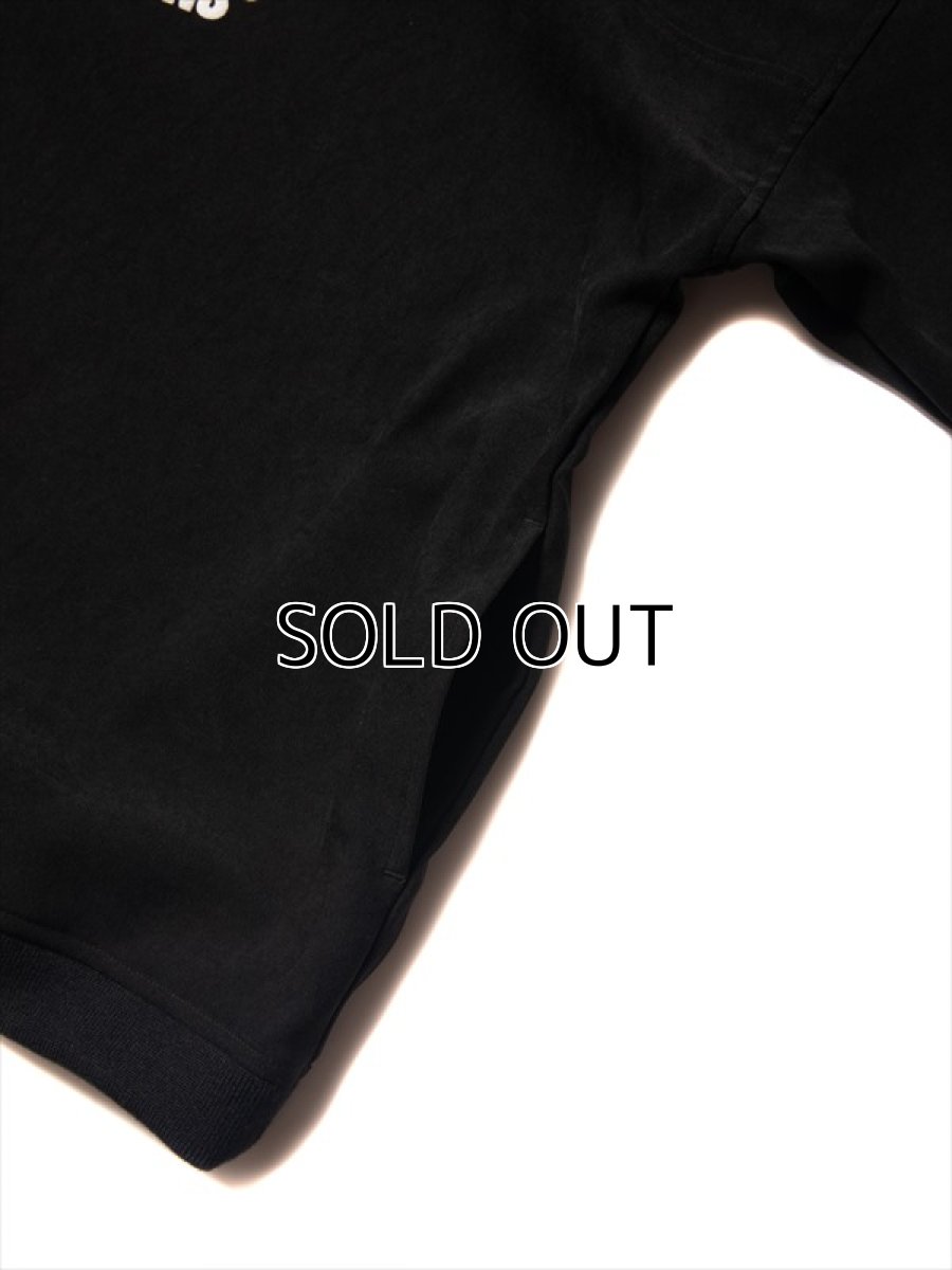 画像3: COOTIE PRODUCTIONS Polyester Velour Half Zip L/S Tee (ハーフジップロングスリーブTシャツ) (3)