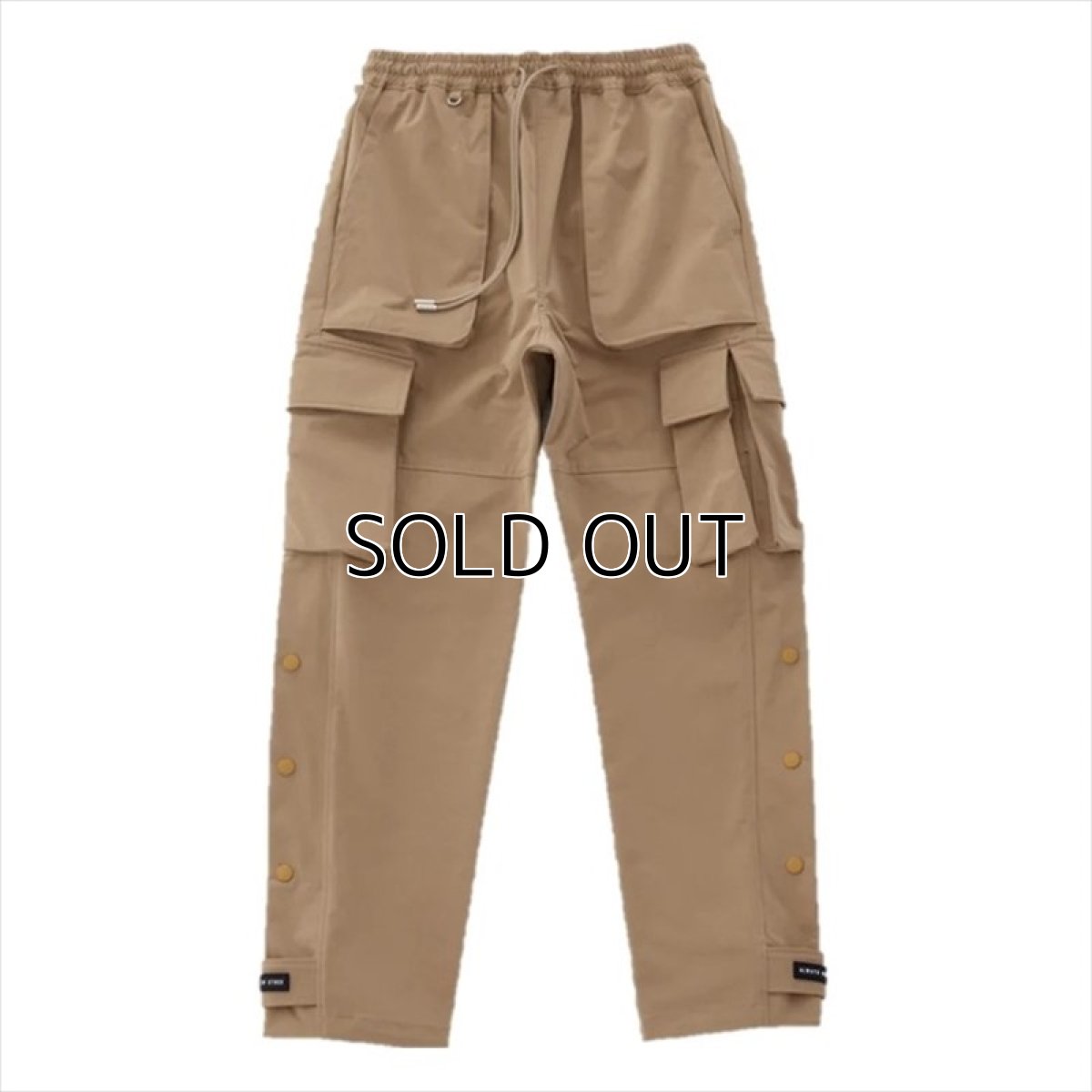 画像1: ALWAYS OUT OF STOCK Suede Style Active Fatigue Pants (1)