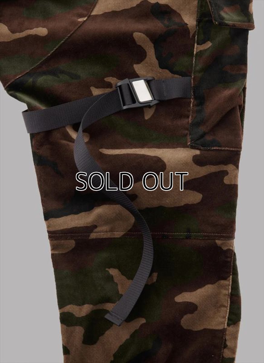 画像4: ALWAYS OUT OF STOCK Velvet Camo Stretch Fatigue Pants (4)