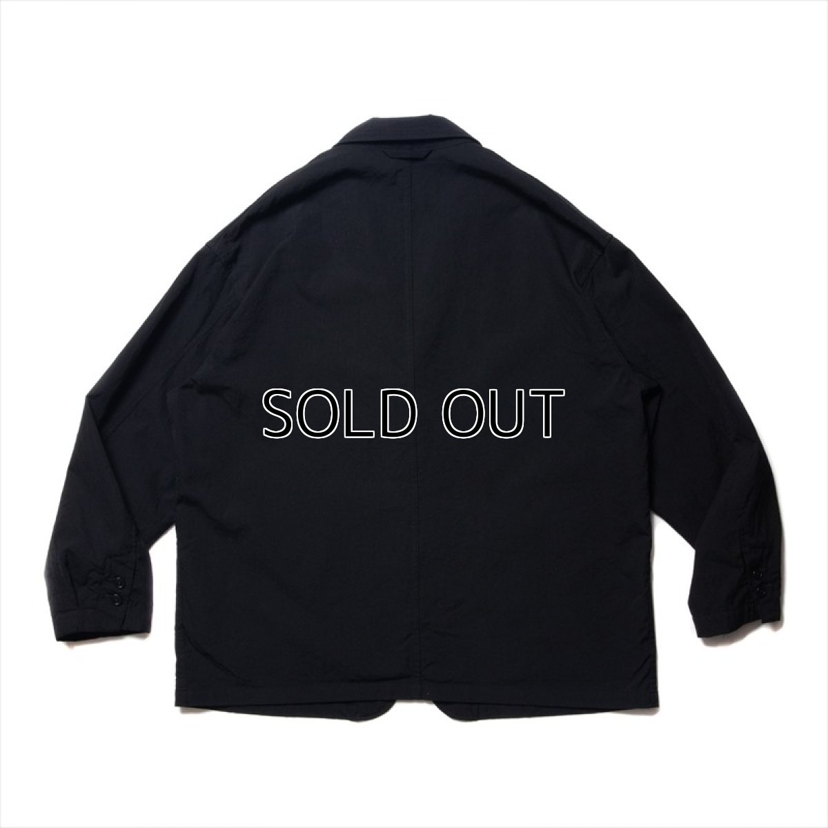 画像2: COOTIE PRODUCTIONS Wool Gabardine 2B Lapel Jacket (ジャケット) (2)