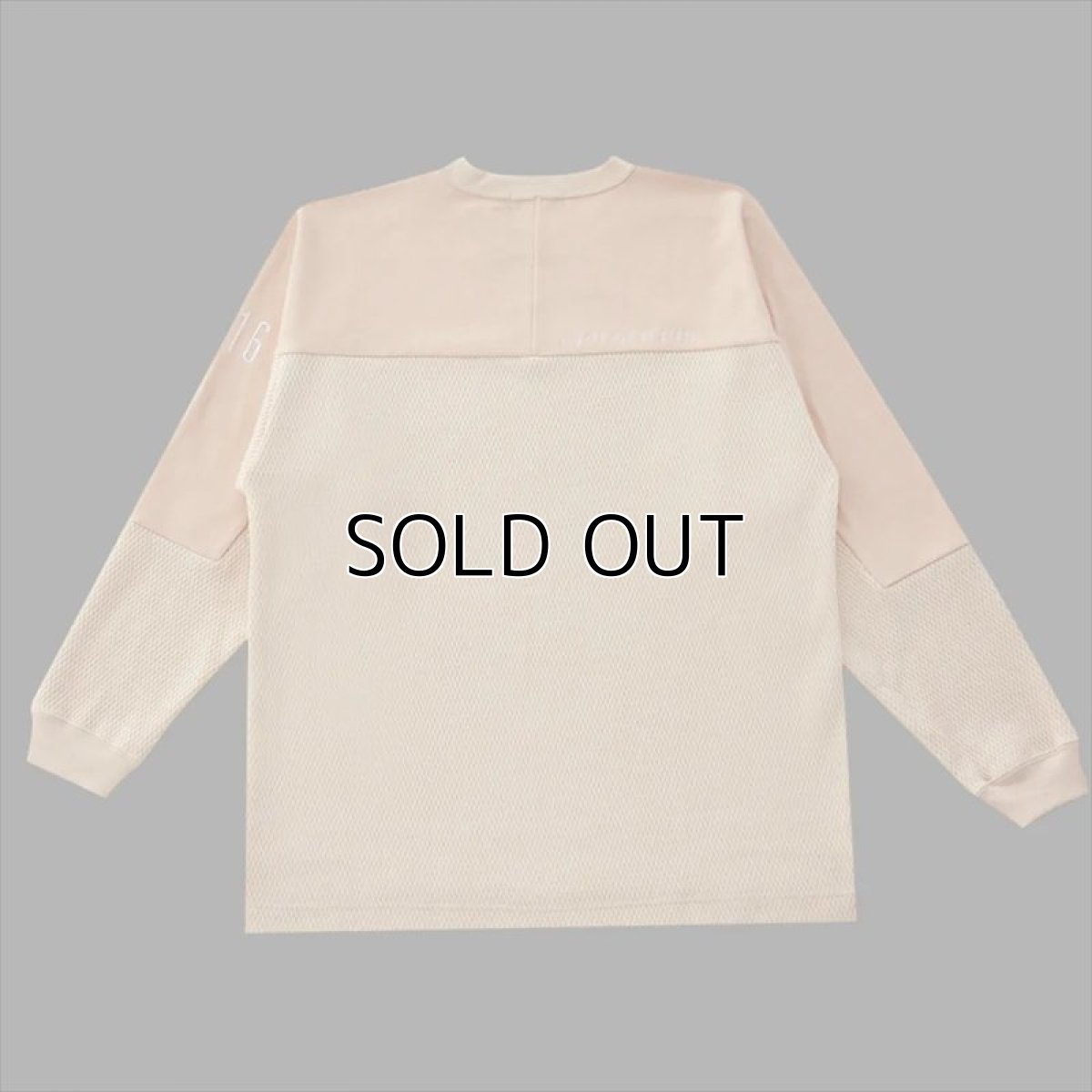 画像2: ALWAYS OUT OF STOCK Combination Waffle Crew Neck (2)