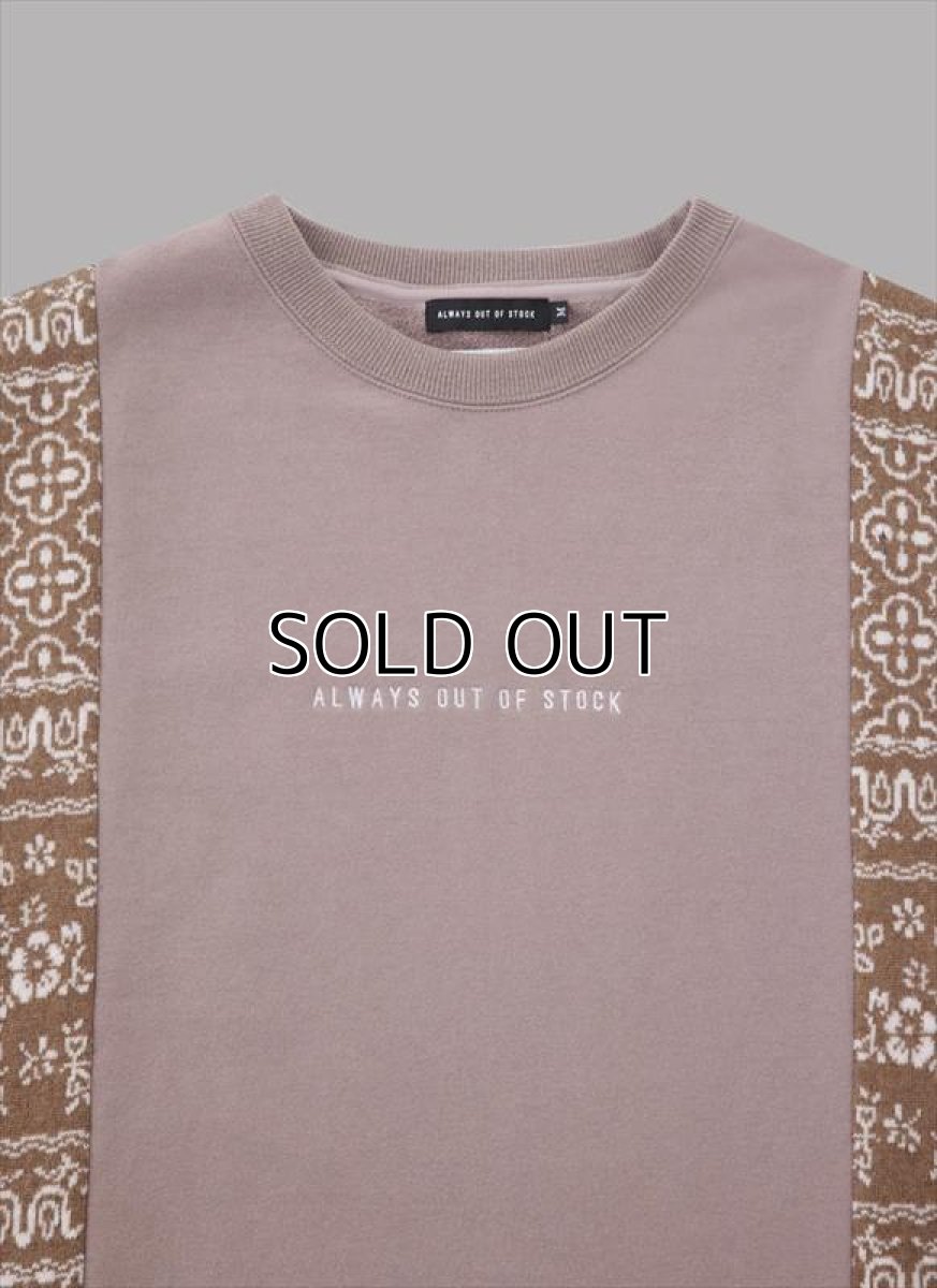 画像3: ALWAYS OUT OF STOCK x REYN SPOONER Switchd Knit Crew Neck Sweat (3)