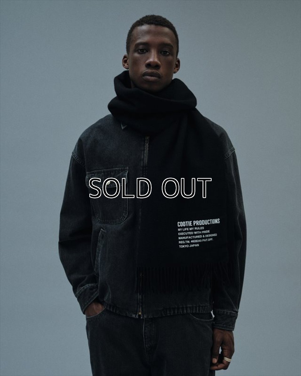 画像4: COOTIE PRODUCTIONS Wide Wool Stole (ストール) (4)