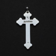 画像2: Antidote BUYERS CLUB Engraved Large Cross Pendant (2)