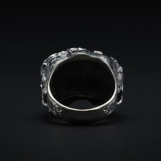 画像4: Antidote BUYERS CLUB Engraved Calvary Skull Ring (4)