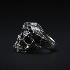 画像3: Antidote BUYERS CLUB Engraved Calvary Skull Ring (3)