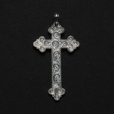 画像1: Antidote BUYERS CLUB Engraved Large Cross Pendant (1)