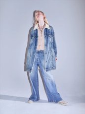 画像11: MINEDENIM Boa Lining Long Trucker CT (ボアロングトラッカージャケット) (11)