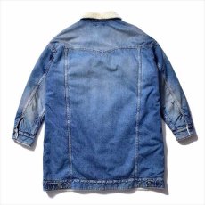 画像2: MINEDENIM Boa Lining Long Trucker CT (ボアロングトラッカージャケット) (2)