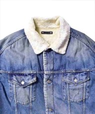 画像3: MINEDENIM Boa Lining Long Trucker CT (ボアロングトラッカージャケット) (3)