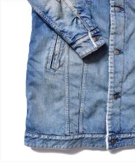 画像6: MINEDENIM Boa Lining Long Trucker CT (ボアロングトラッカージャケット) (6)
