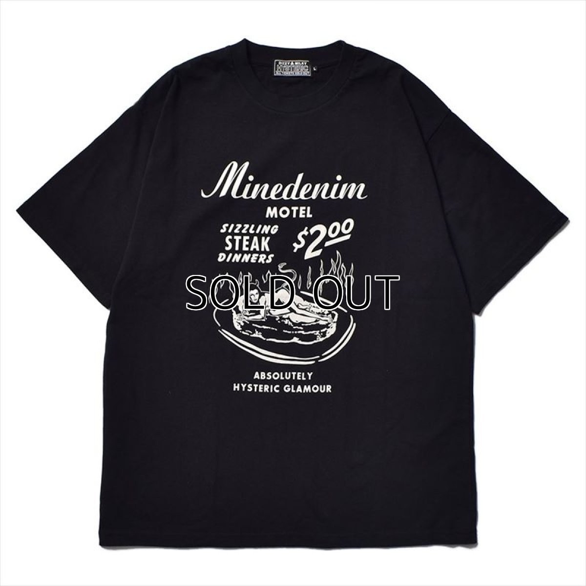 画像1: MINEDENIM x HYSTERIC GLAMOUR T-Shirt (Tシャツ) (1)