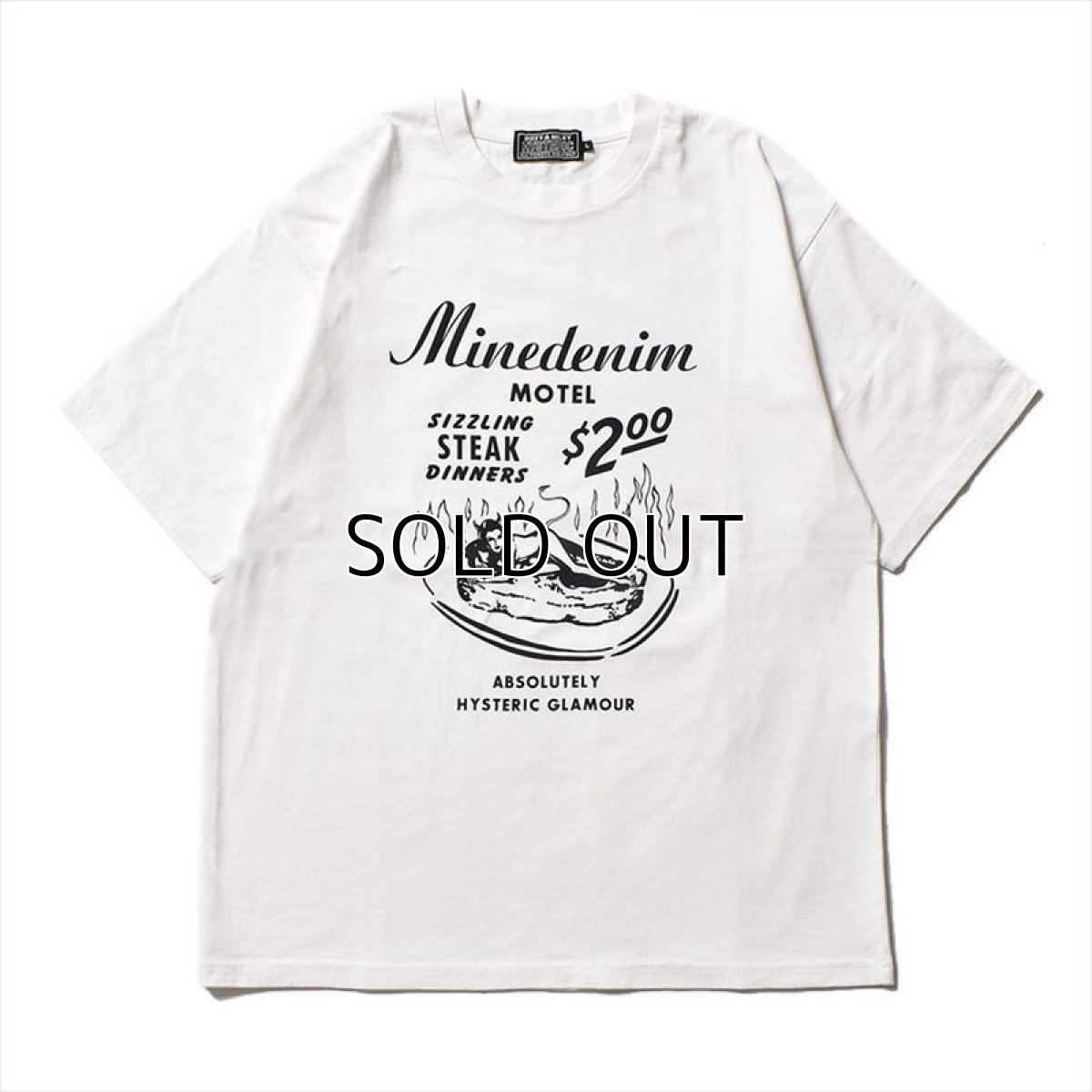 画像1: MINEDENIM x HYSTERIC GLAMOUR T-Shirt (Tシャツ) (1)