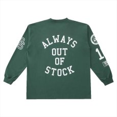 画像2: ALWAYS OUT OF STOCK Varsty Designed Supima L/S Tee (ロングスリーブTシャツ) (2)