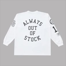 画像2: ALWAYS OUT OF STOCK Varsty Designed Supima L/S Tee (ロングスリーブTシャツ) (2)